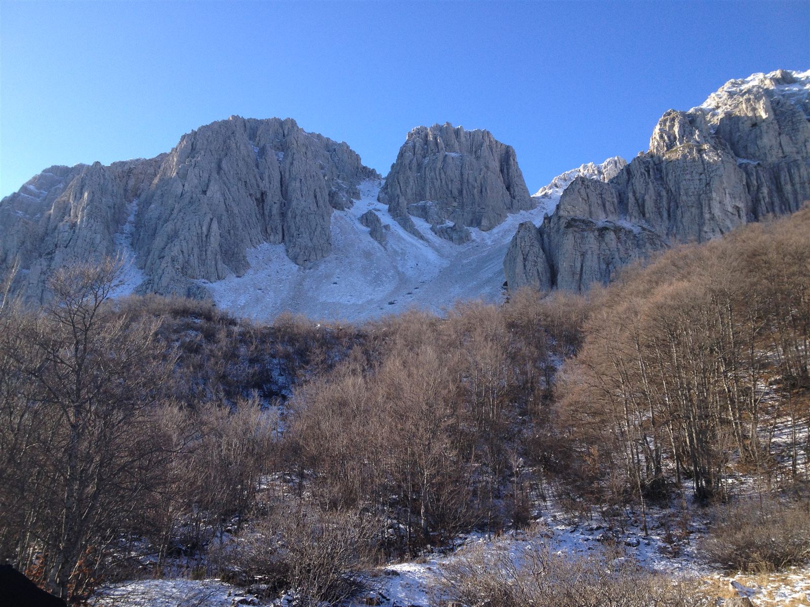 Panorama montano abruzzese